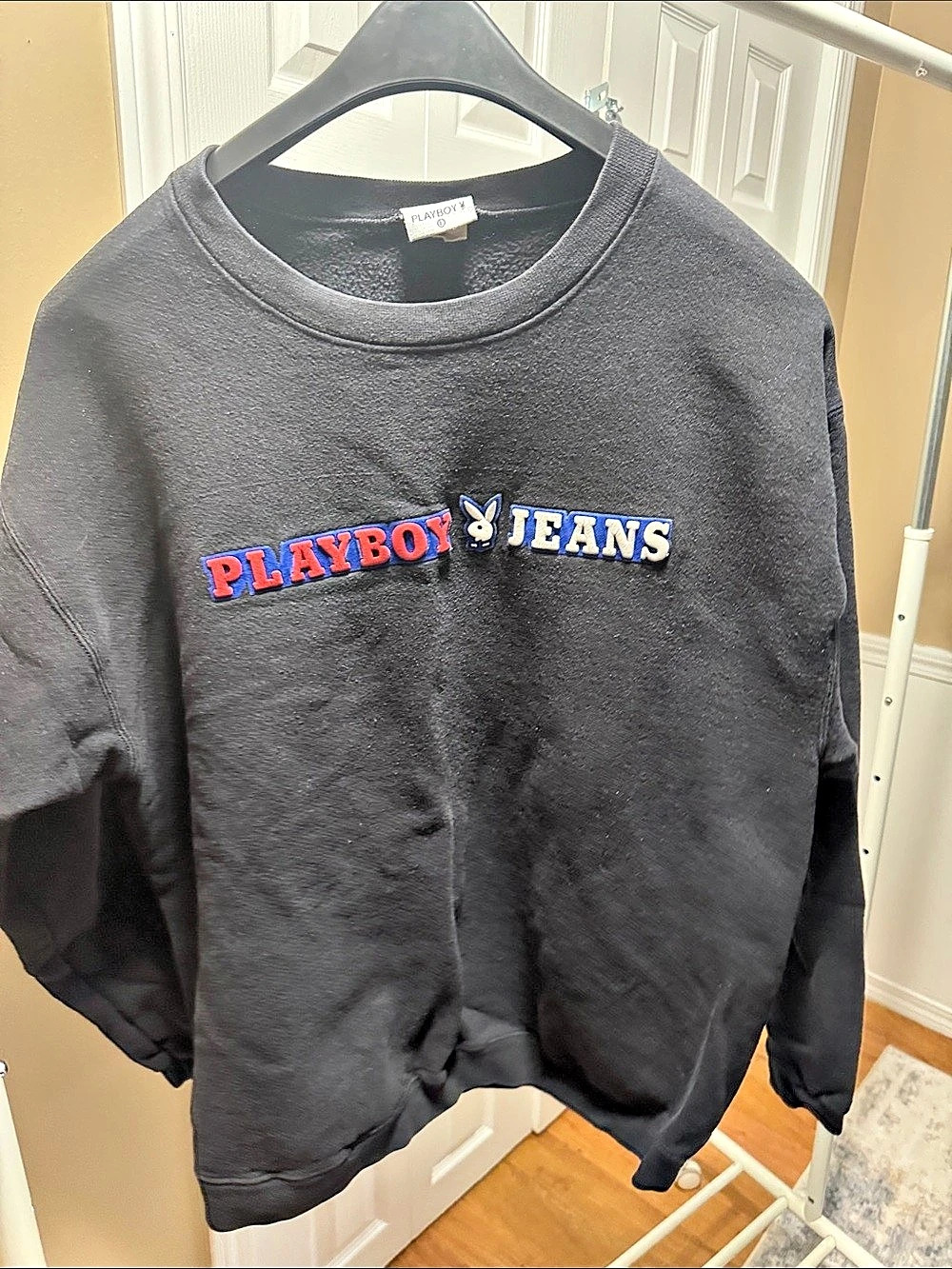Playboy Logo Black Sweatshirt Like New